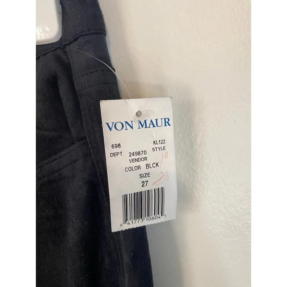 NWT Klique B dark navy Suede skinny jeans - Picture 4 of 6
